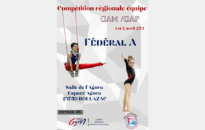 Championnat régional - Equipe FED A - GAM & GAF